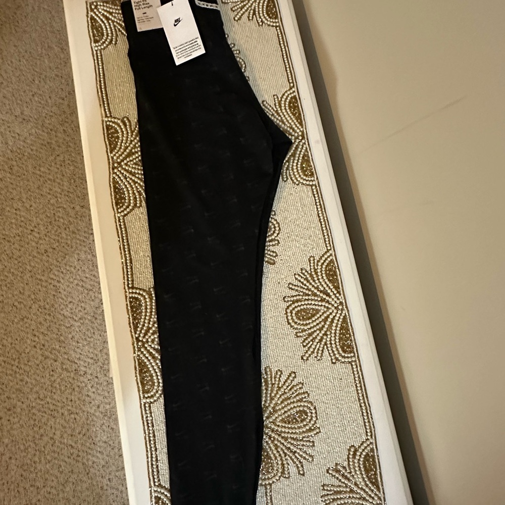 Nike Black Leggings, running